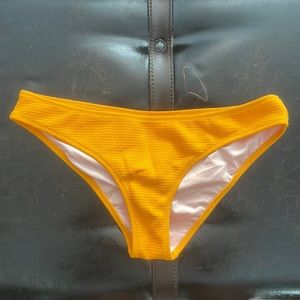 Never Worn Shade & Shore Yellow Bikini Bottoms!